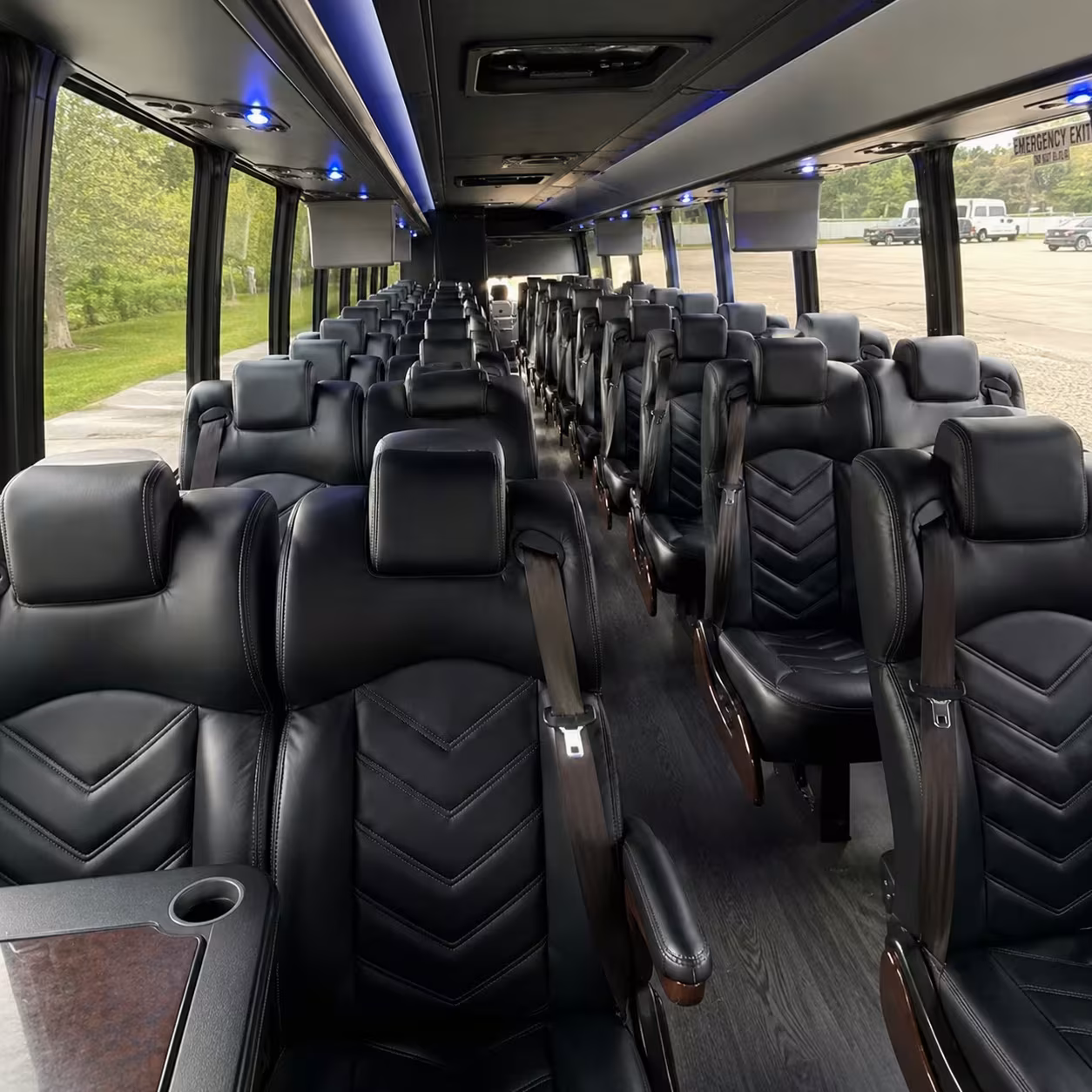 30 passenger minibus interior