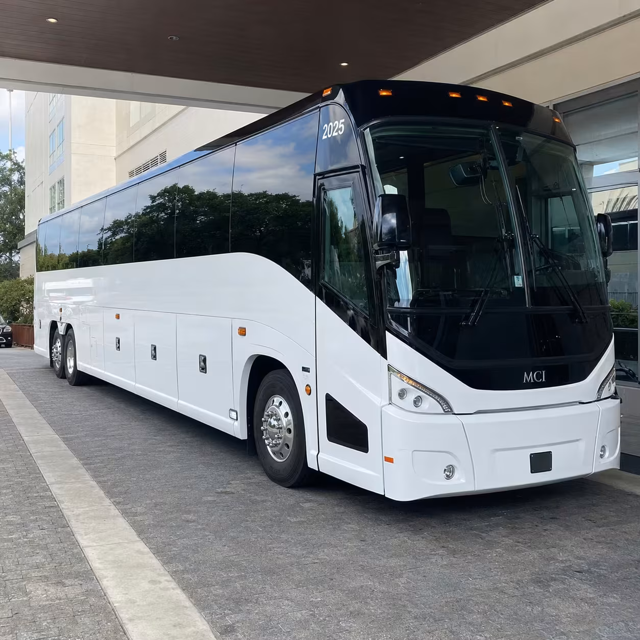 56 passenger charter bus