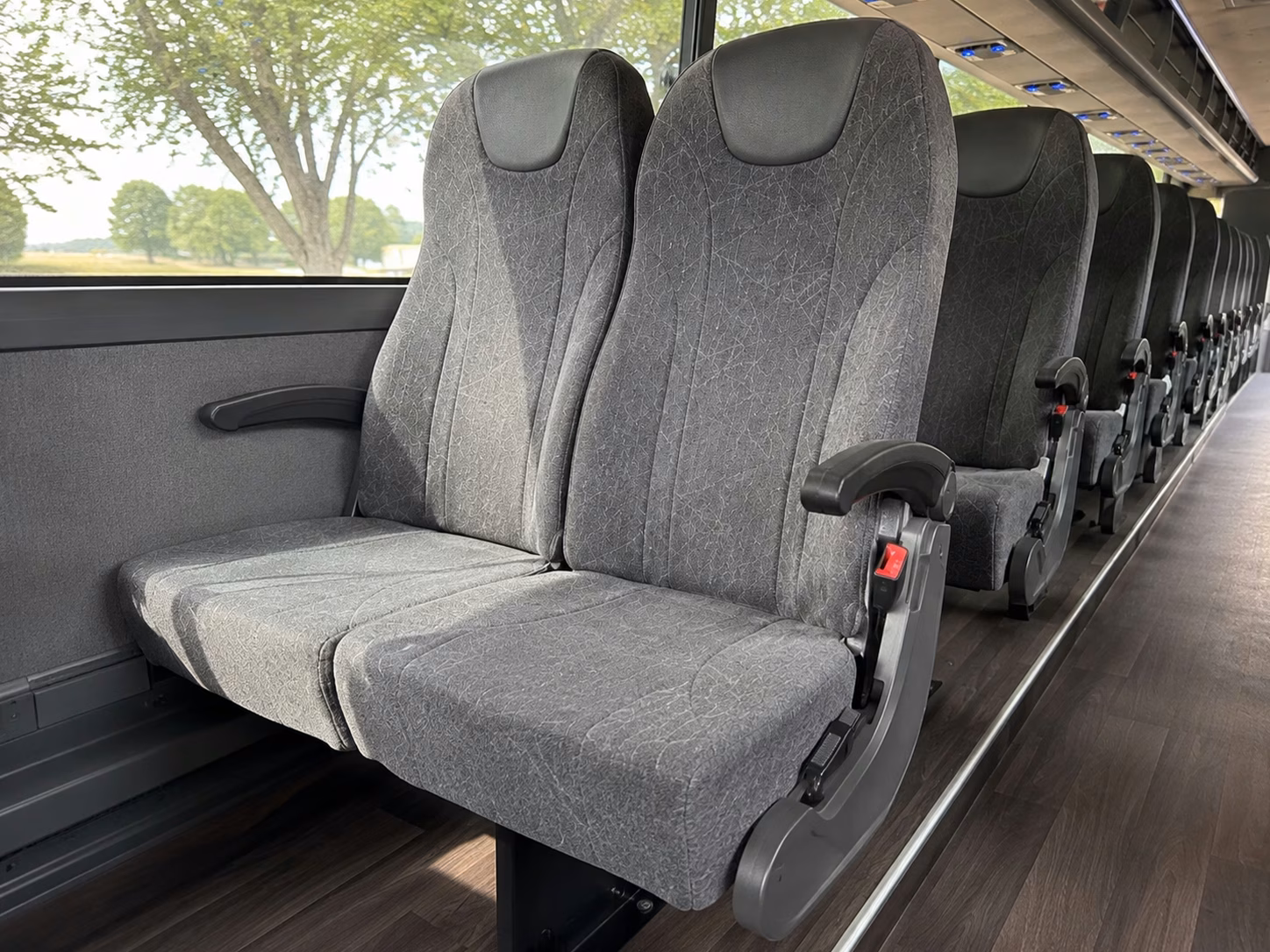 how the day of the week changes bus rental costs in san clemente