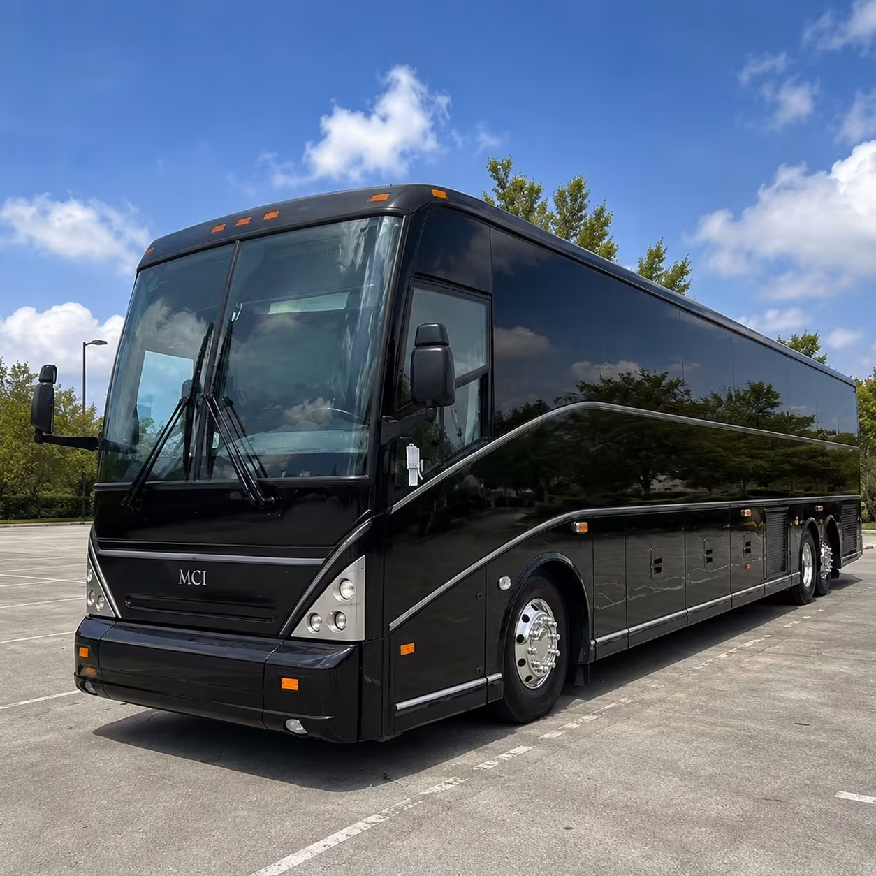 san clemente charter bus rental exterior